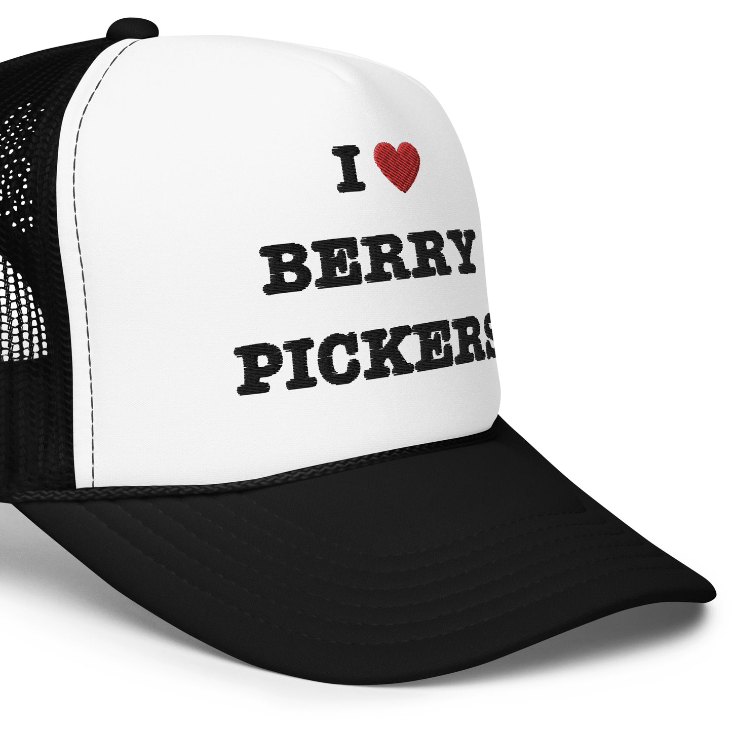 I Love Berry Pickers Trucker Hat