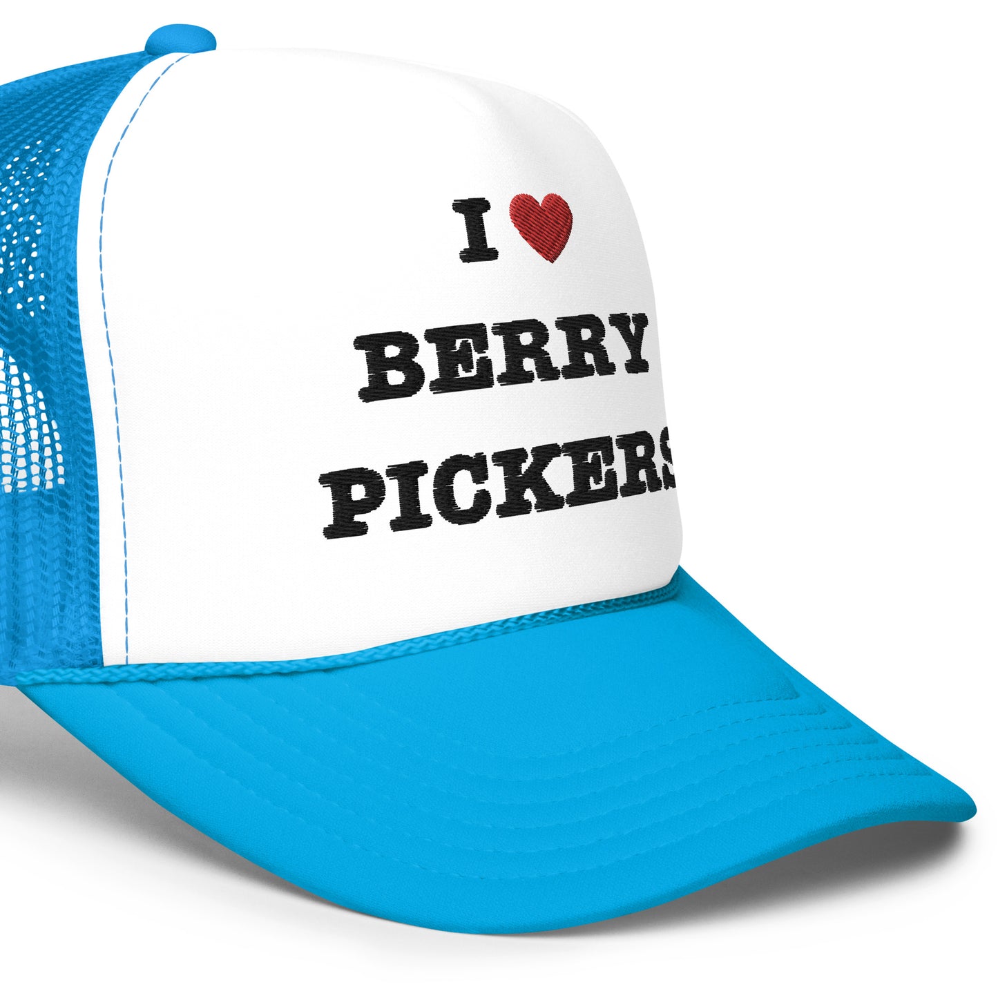 I Love Berry Pickers Trucker Hat