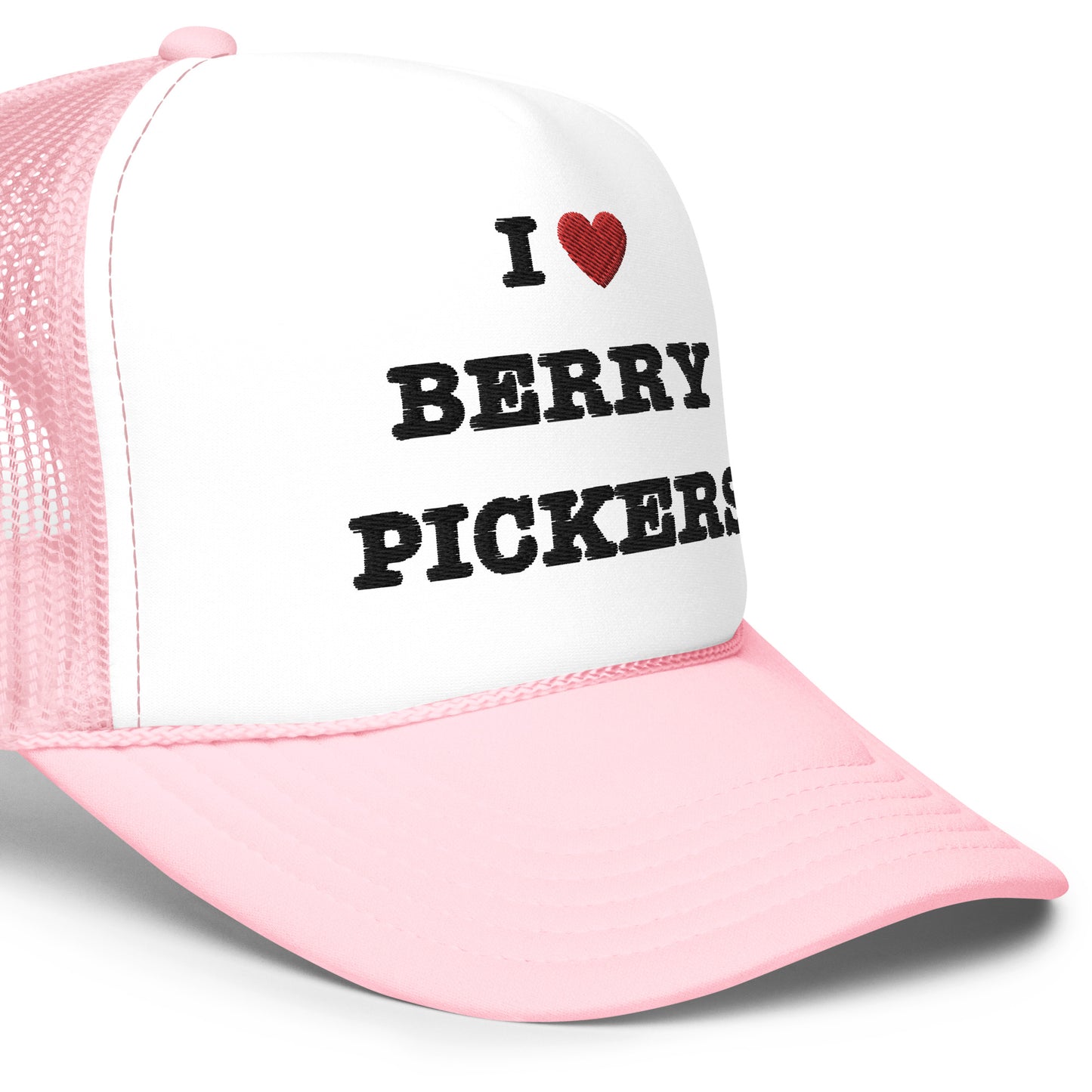 I Love Berry Pickers Trucker Hat