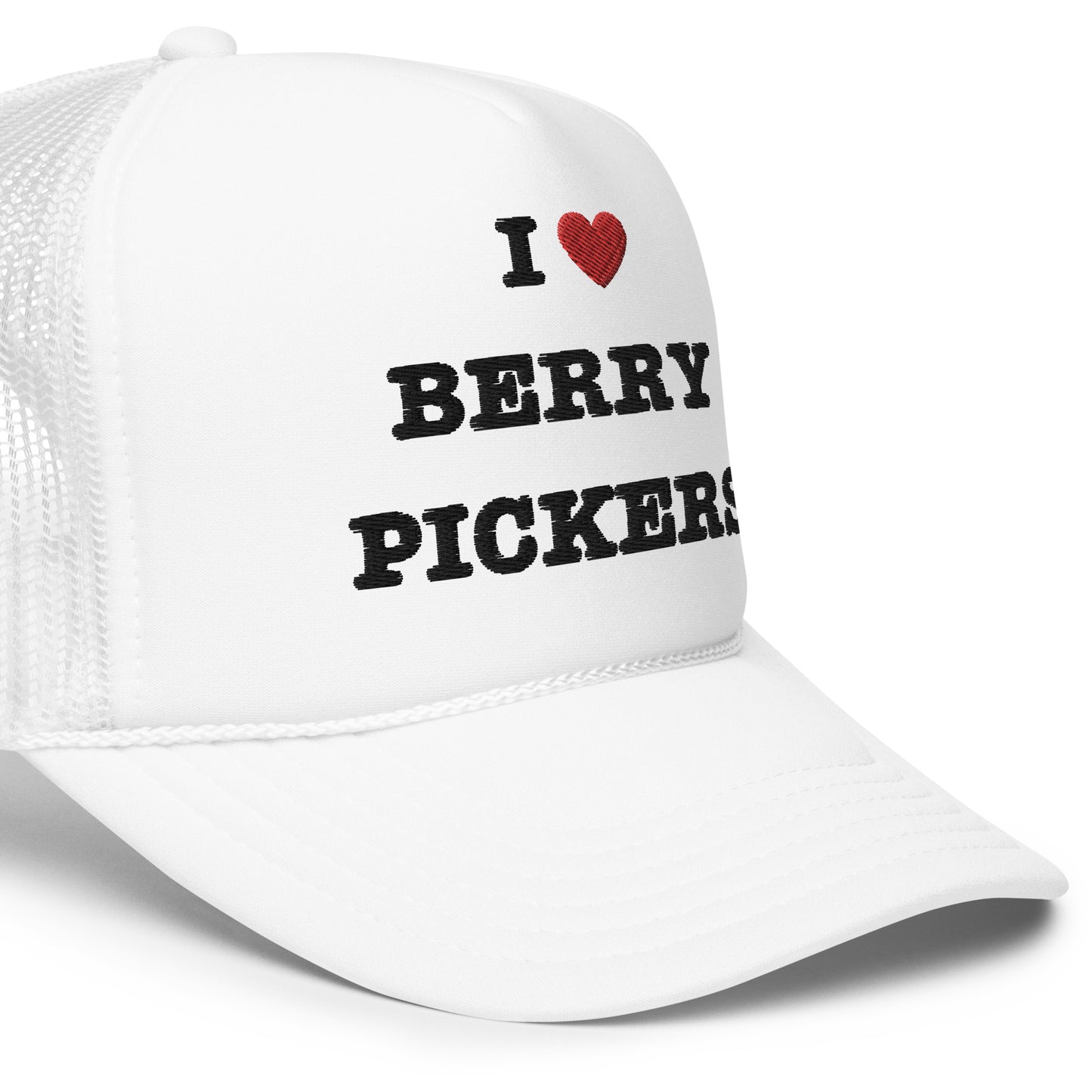 I Love Berry Pickers Trucker Hat