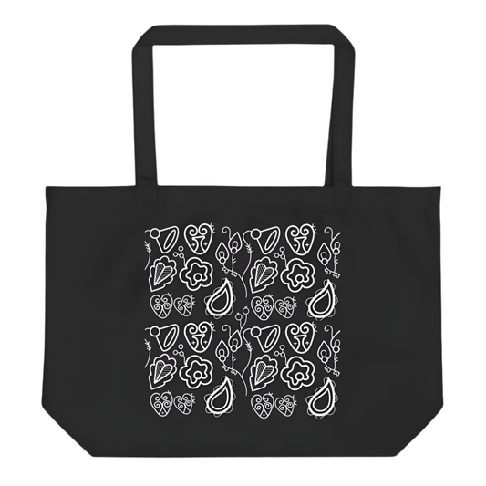 Mi'gmaq Floral Tote (Large)
